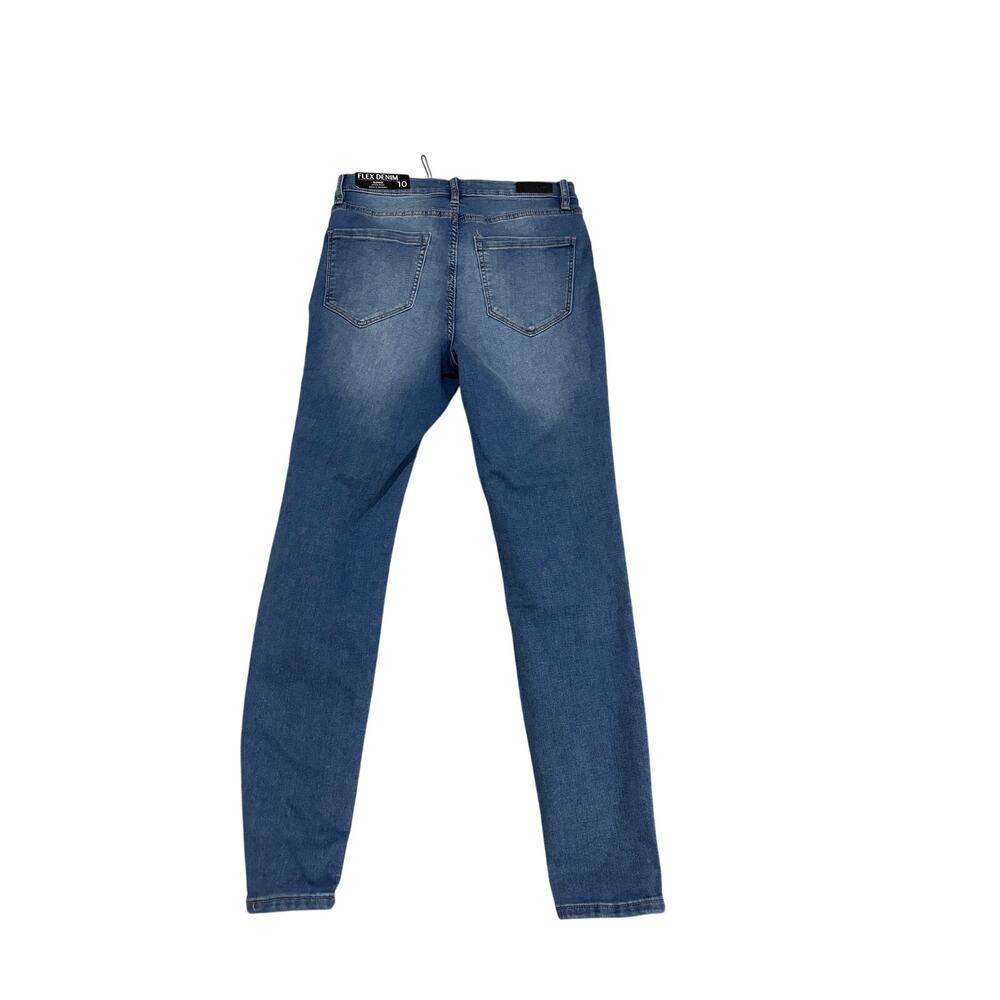 Nicole Miller10 SoHo flex denim high rise ankle skinny stretch jeans nwt